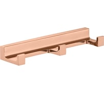 Планка с крючками настенная RavSlezak, розовый золотистый глянцевый NLA0105ZRL