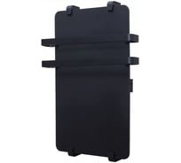 Полотенцесушитель электрический ALLEN BRAU 8.21002.31 INFINITY стекло 1000x440 мм, черный матовый 00321129