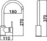 Кухонный смеситель Oulin OL-8006 5