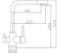 Кухонный смеситель Oulin OL-8073 2