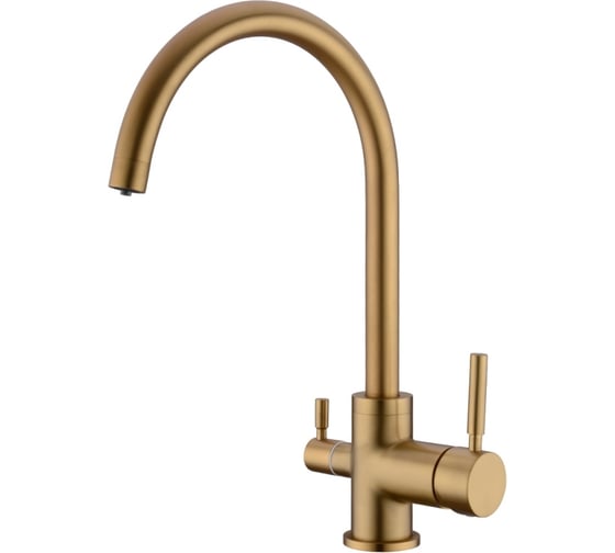 Кухонный Смеситель EMAR ECB - 3007 PVD Golden