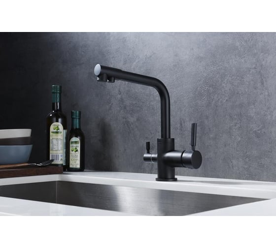 Кухонный Смеситель EMAR ЕС - 3003N black