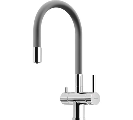 Смеситель для кухни Lucia с возможностью подключения фильтра для воды, цвет хром Sancos SC4004CH