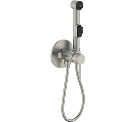 Встраиваемый смеситель с гигиеническим душем IDDIS сатин 003BNR0i08