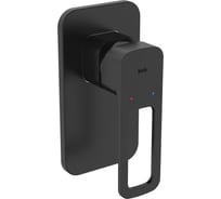 Встраиваемый смеситель IDDIS Slide с одним выходом, черный SLIBL00i66