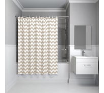 Штора для ванной комнаты IDDIS 180х180 см, полиэстер B66P118i11