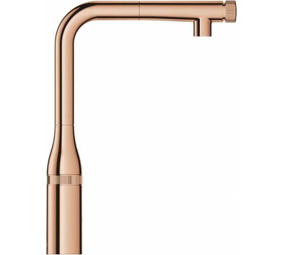 Смеситель для мойки Grohe Essence Smart Control с выдвижным L-образным изливом 31615DL0