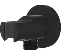 Держатель ручного душа с подводом воды VINCEA черный VSC-31MB