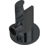 Держатель ручного душа с подводом воды VINCEA черный VSC-42MB