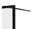 Душевая перегородка VINCEA Walk-In, 800x2000, черный матовый, стекло рифленое VSW-1HP800FLB 5