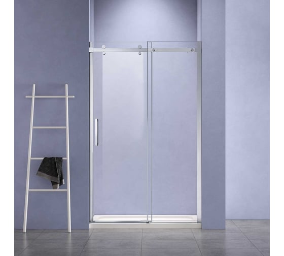 Душевая дверь VINCEA Como-N, 1200, хром, стекло прозрачное VDS-4CN120CL