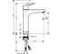 Смеситель для раковины Hansgrohe Focus хром 31608000 055824 11