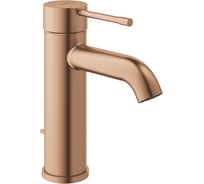 Смеситель для раковины GROHE Essence с донным клапаном, S-Size, теплый закат матовый 24171DL1
