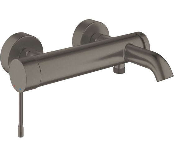 Смеситель для ванны GROHE Essence внешнего монтажа, темный графит матовый 25250AL1 1