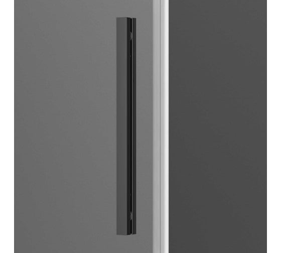 Душевой уголок VINCEA Soft, 900x900, вороненая сталь, стекло прозрачное VSS-3SO900CLGM