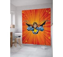 Фотоштора в ванную JOYARTY МУЛЬТИ 180x200 sc_378769