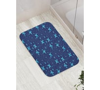 Коврик для ванной комнаты и туалета противоскользящий JOYARTY Высший пилотаж, 52х77 см, bath_152806