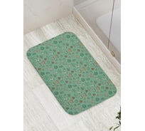 Противоскользящий коврик для ванной и туалета JoyArty "Мир кактусов" 52x77 см bath_423824