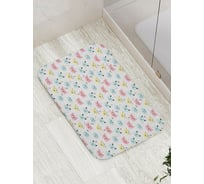 Противоскользящий коврик для ванной и туалета JoyArty "Мордочки котов" 52x77 см bath_423831