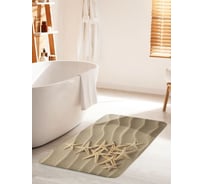 Противоскользящий коврик для ванной и туалета JoyArty  "Морская елочка" 60x100 см bath_73654_60x100