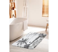 Противоскользящий коврик для ванной и туалета JoyArty "Парусник вдалеке" 60x100 см bath_73654_60x100