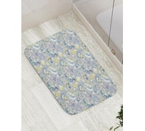 Противоскользящий коврик для ванной и туалета JoyArty "Морское изобилие" 52x77 см bath_423830