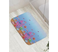 Противоскользящий коврик для ванной и туалета JoyArty  "Морской мир" 52x77 см bath_423249