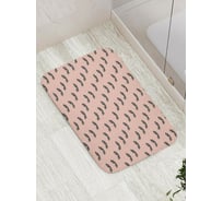 Противоскользящий коврик для ванной и туалета JoyArty "Моська" 52x77 см bath_423844