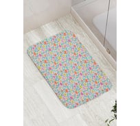 Противоскользящий коврик для ванной и туалета JoyArty  "Настроение весна" 52x77 см bath_423887