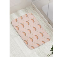 Противоскользящий коврик для ванной и туалета JoyArty  "Нежная радуга" 52x77 см bath_423869