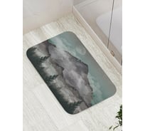 Противоскользящий коврик для ванной и туалета JoyArty  "Ночной пейзаж" 52x77 см bath_423252