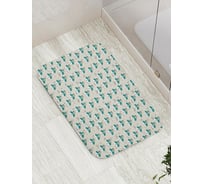 Противоскользящий коврик для ванной и туалета JoyArty  "Панда индеец" 52x77 см bath_423834