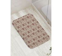 Противоскользящий коврик для ванной и туалета JoyArty  "Парижское настроение" 52x77 см bath_423752