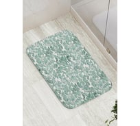 Противоскользящий коврик для ванной и туалета JoyArty "Полотно листьев" 52x77 см bath_423864