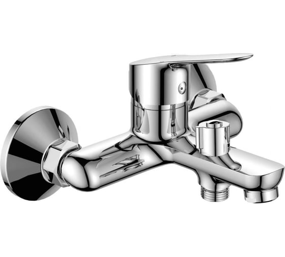 Смеситель для ванны RUSH Crete с коротким изливом, хром CR3535-44
