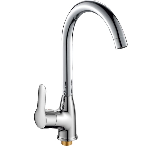 Смеситель для кухни RUSH Crete с высоким поворотным изливом, хром CR3535-22