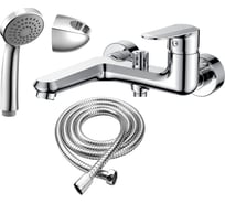 Смеситель для ванны RUSH Devon короткий излив, хром DE7535-44