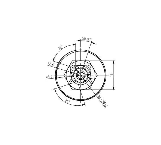 Смеситель для кухни RUSH Pioneer с высоким, поворотным изливом, хром PI7950-23