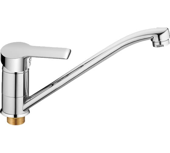 Смеситель для кухни RUSH Victoria с поворотным изливом, хром VI7135-27