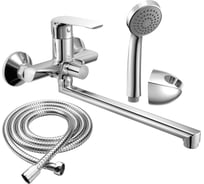 Смеситель для ванны RUSH Gozo с длинным, поворотным изливом, хром GZ3735-51