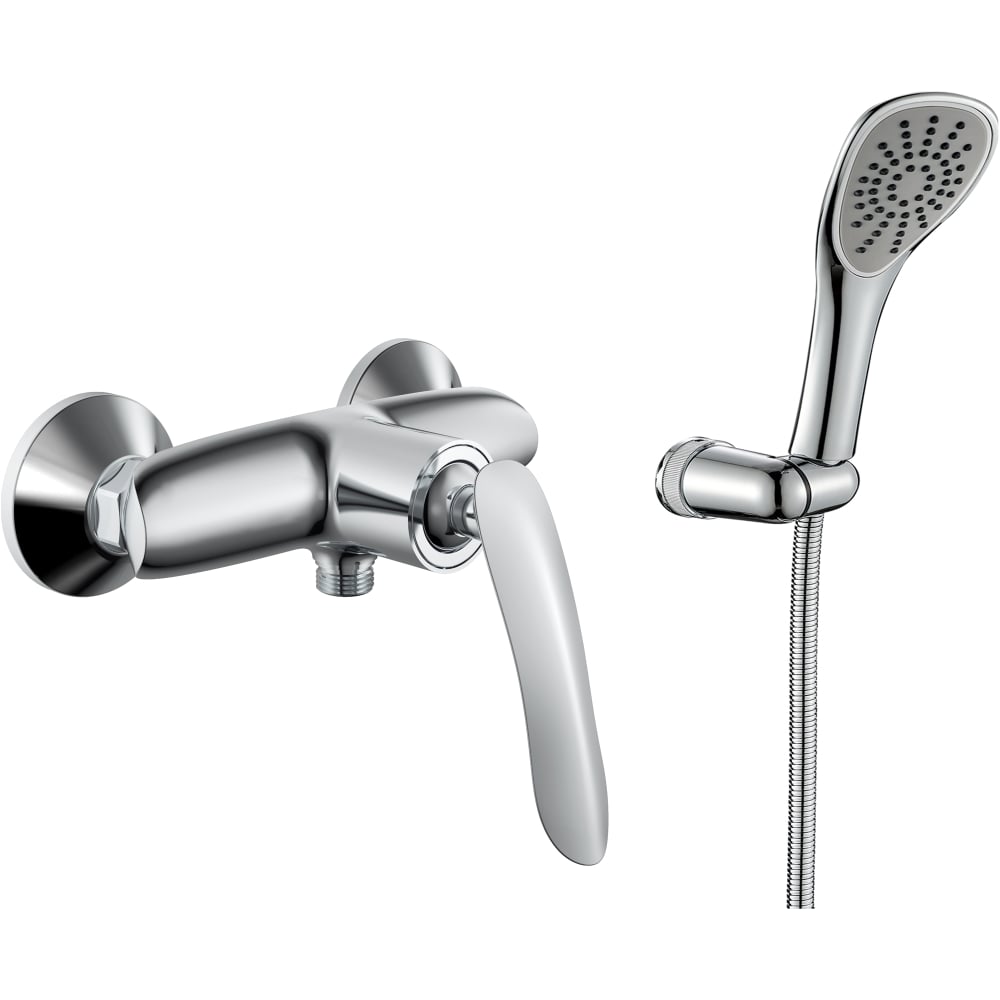 Одноручный смеситель для душа RUSH Island хром IS6535-63 - выгодная ...