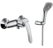 Одноручный смеситель для душа RUSH Island хром IS6535-63