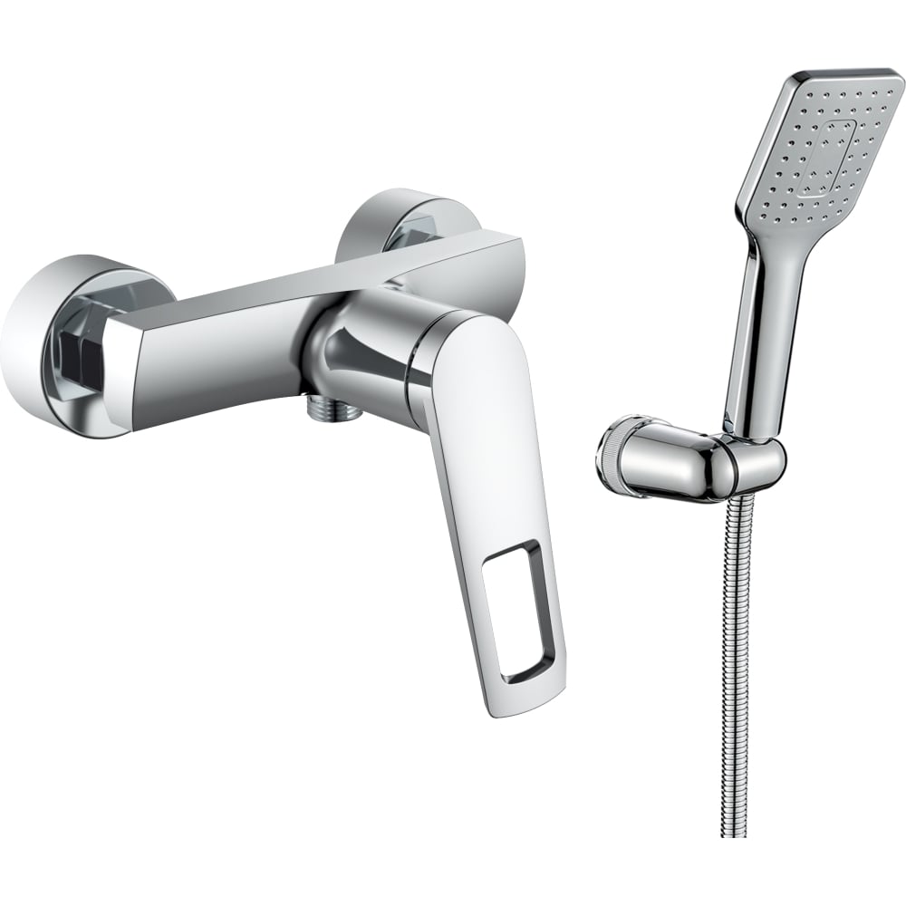 Одноручный смеситель для душа RUSH Socotra хром ST1235-63 - выгодная ...