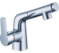 Одноручный смеситель для умывальника RUSH с вытяжной лейкой TE2835-12