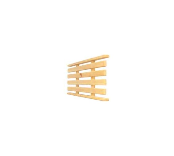 Сиденье для ванны с бортиком Pattern 700x270x35 мм, дерево береза 0849081