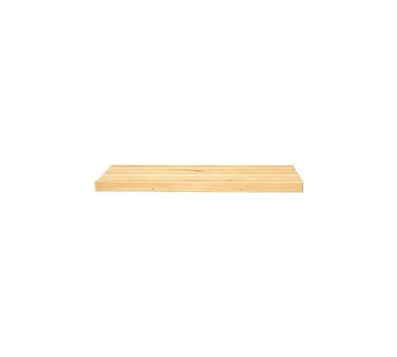 Сиденье для ванны с бортиком Pattern 700x270x35 мм, дерево береза 0849081