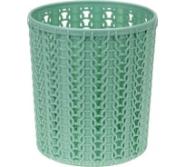 Подставка IDEA вязание круглая (Морская волна) М 2384 Морская волна