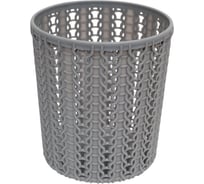 Подставка IDEA вязание круглая (Серый) М 2384 Серый