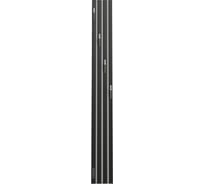 Полотенцесушитель электрический Point Пиано 150x1200 диммер слева, черный/графит блеск PN19722BGB