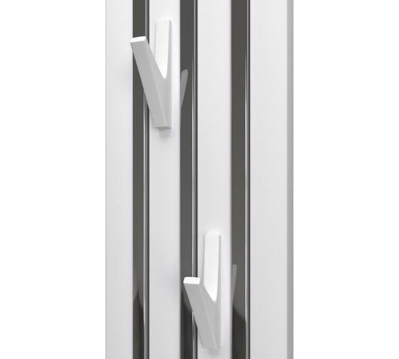 Полотенцесушитель электрический Point Пиано 150x1200 диммер слева, белый/хром PN19722WC